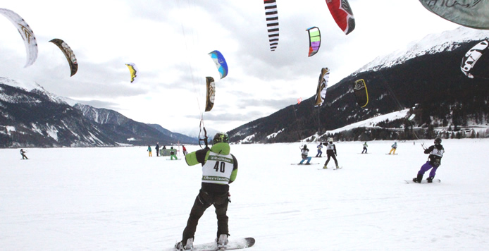 Presse Snowkite